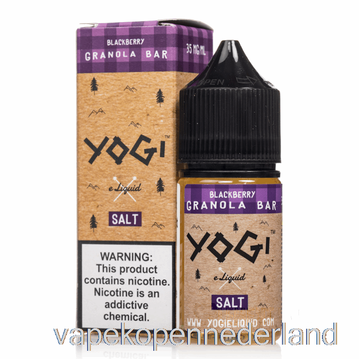 Vape Nederland Blackberry Mueslireep - Yogizouten E-vloeistof - 30ml 50mg